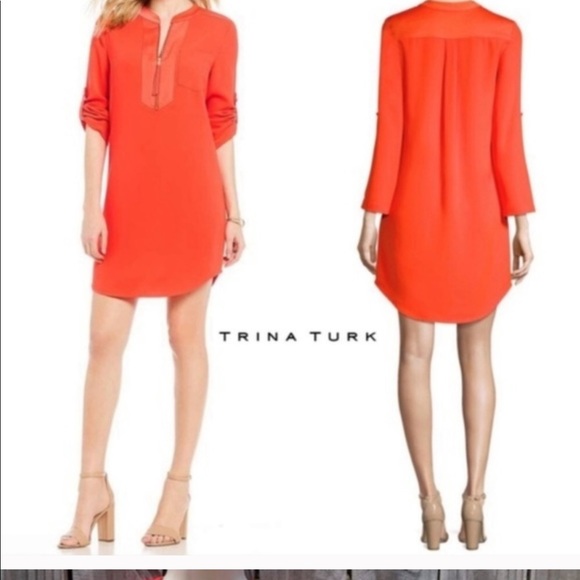 Trina Turk Dresses & Skirts - Trina Turk orange dress 🍊🍊